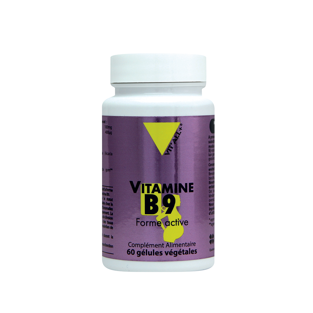 Vit'All+ Vitamina B9 Quatrefolic® 400µg 60 capsule