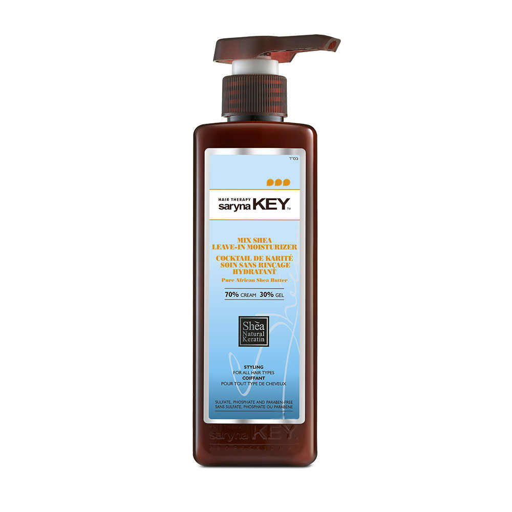 Saryna Key Cocktail De Karite Leave-In Moisturizer 70% / 30% Styling Burro di Karité dall'Africa 300 ml