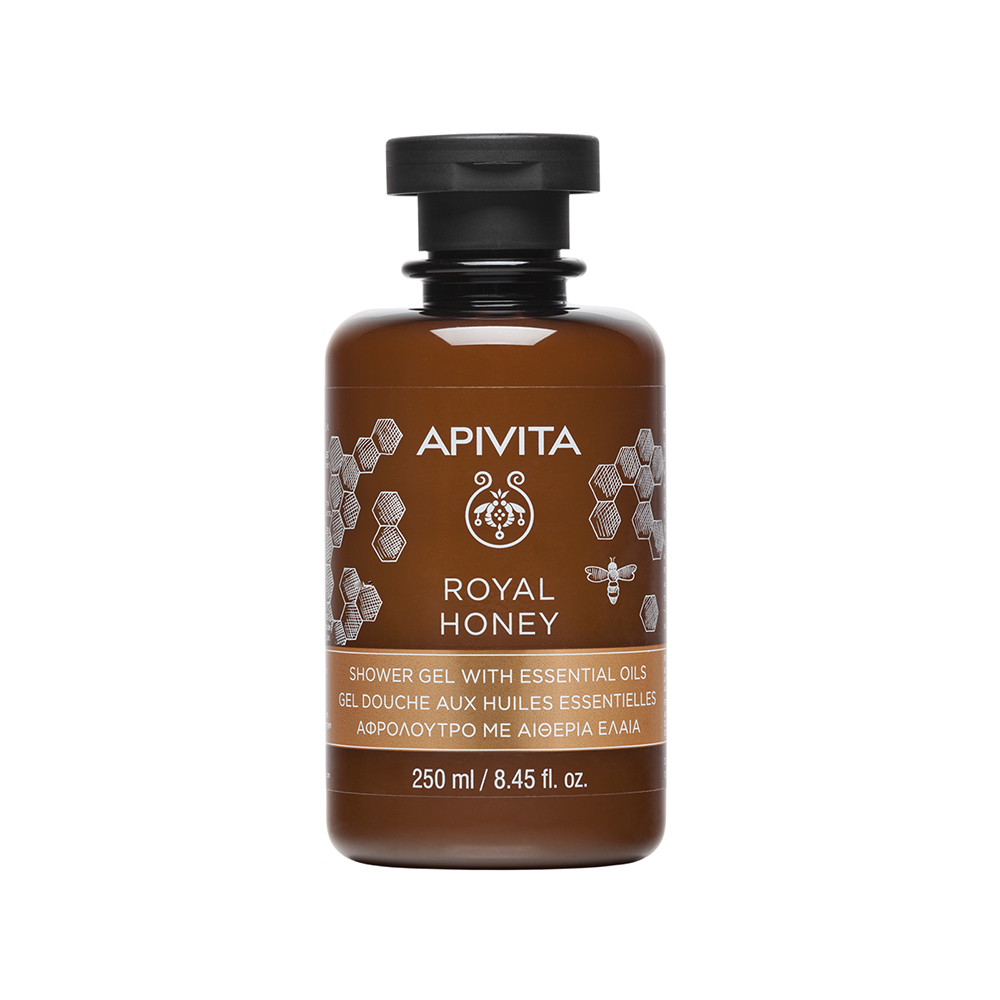Apivita Royal Honey Gel Doccia Cremoso con Oli Essenziali 250ml