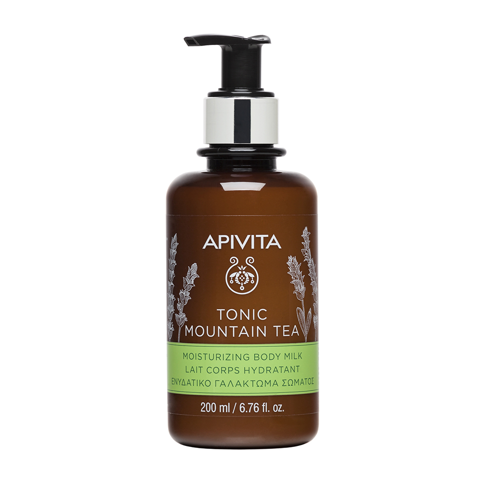 Apivita Tonic Mountain Tea Latte corpo idratante 200 ml