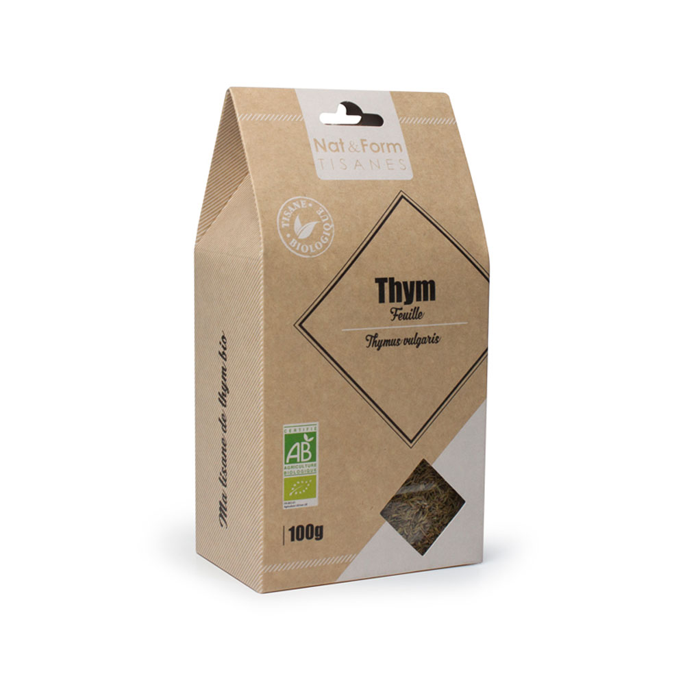 Nat&Form Tisana biologica ai fiori di Timo 100g