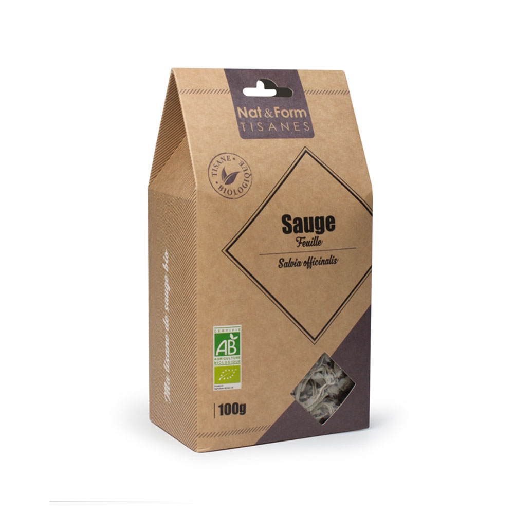 Nat&Form Tisana biologica alle foglie di salvia 100g