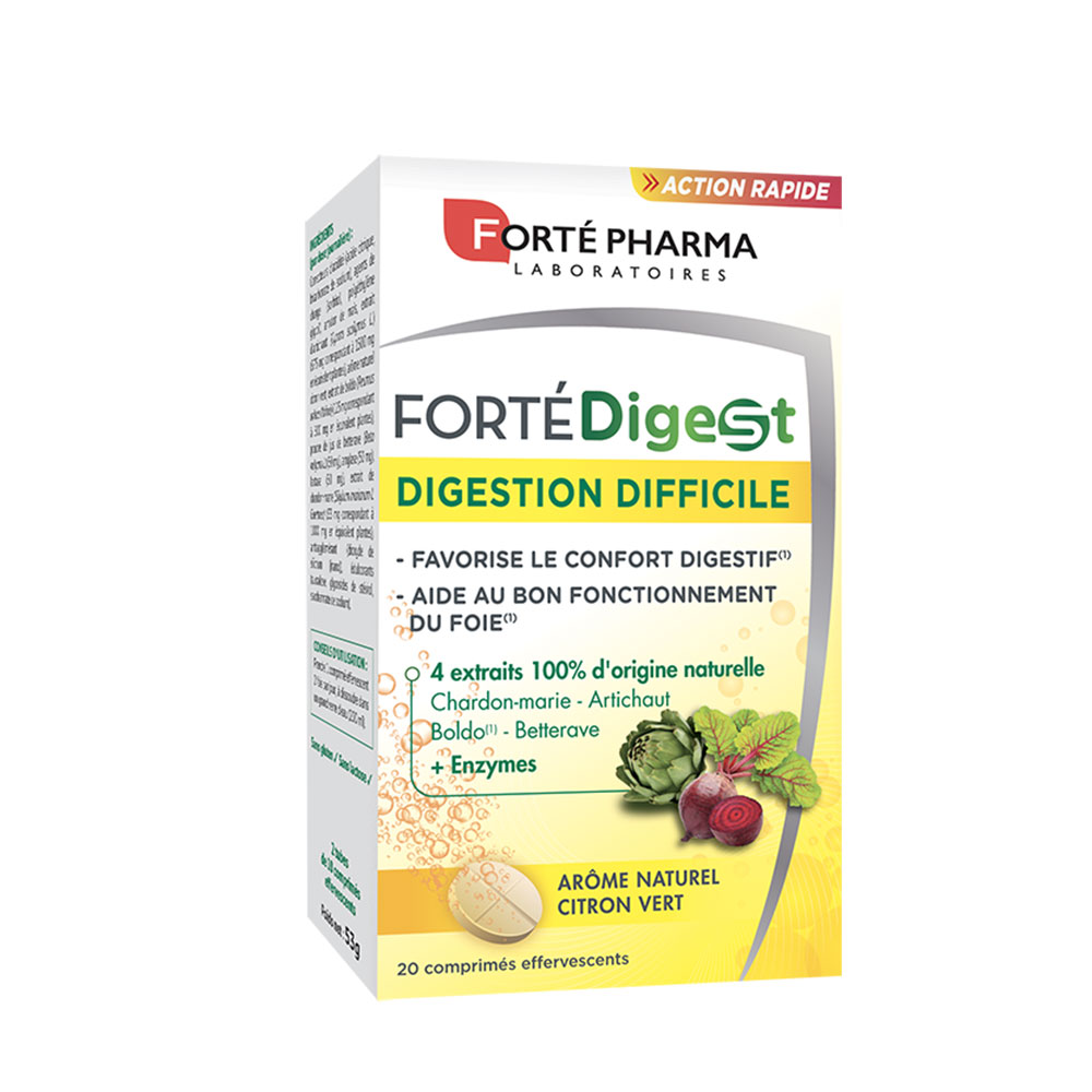 Forté Pharma Forté Digest Digestione difficile 20 compresse effervescenti
