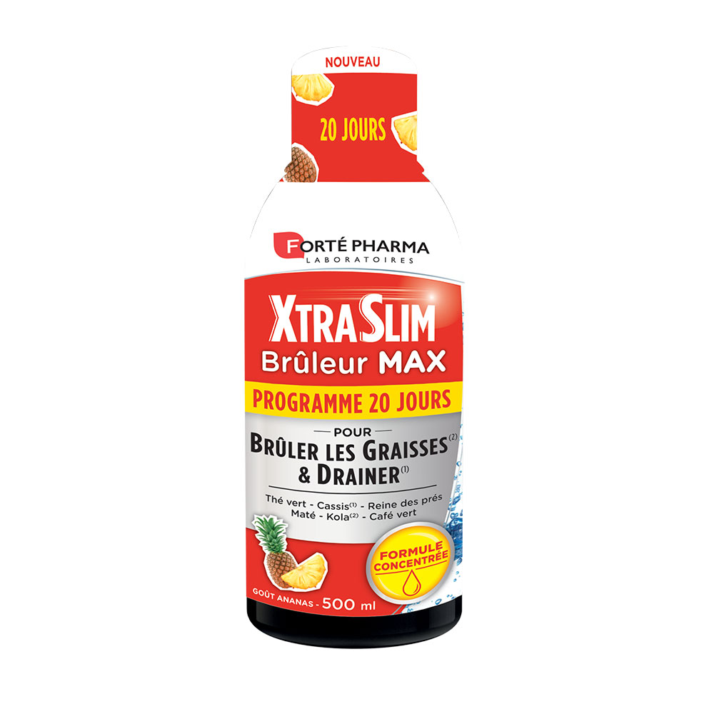 Forté Pharma XtraSlim Drenante brucia-grassi da bere programma 2 giorni 500ml