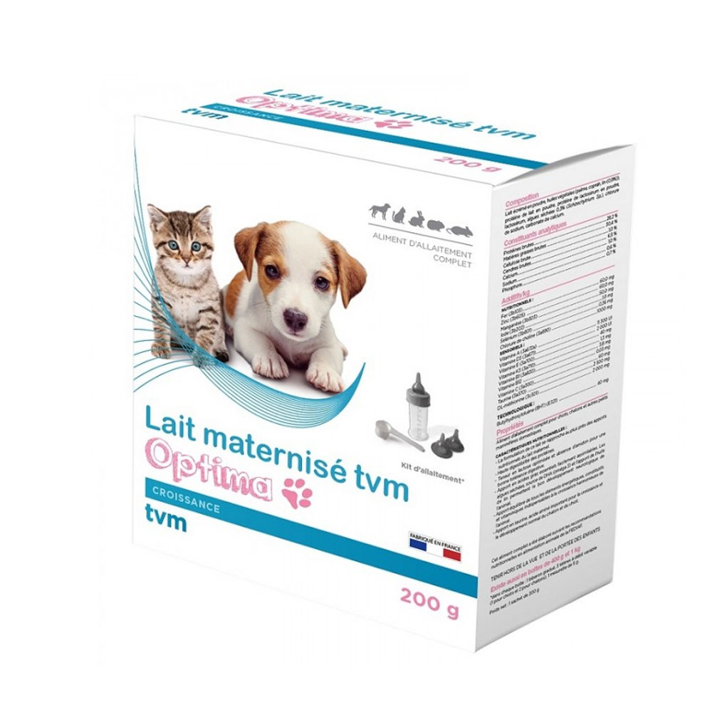 TVM Optima Latte artificiale per animali Crescita 200g