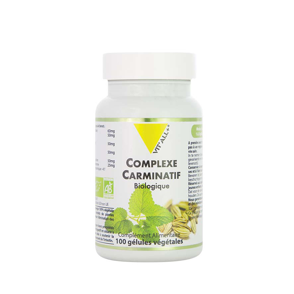 Vit'All+ Complesso carminativo bio 100 capsule vegetali