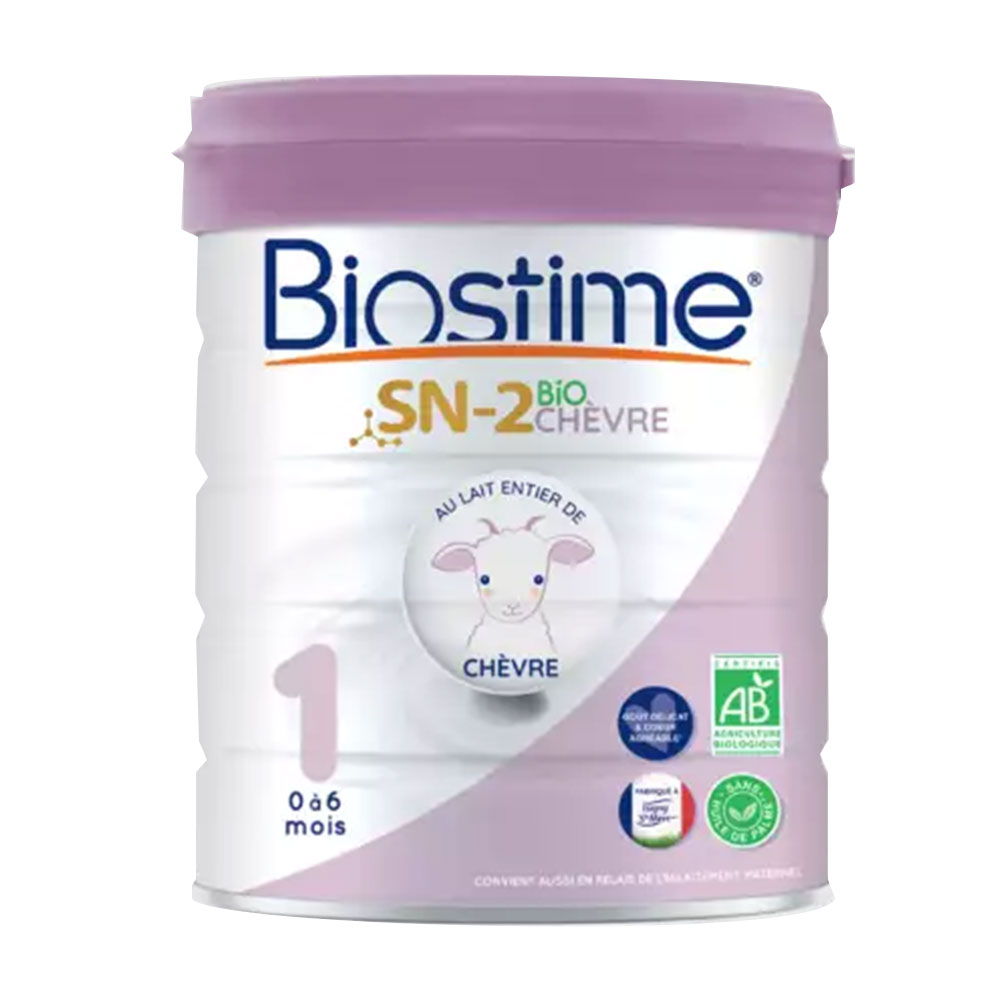 Biostime SN-2 Latte per lattanti di capra biologico della prima età da 0 a 6 mesi 800g