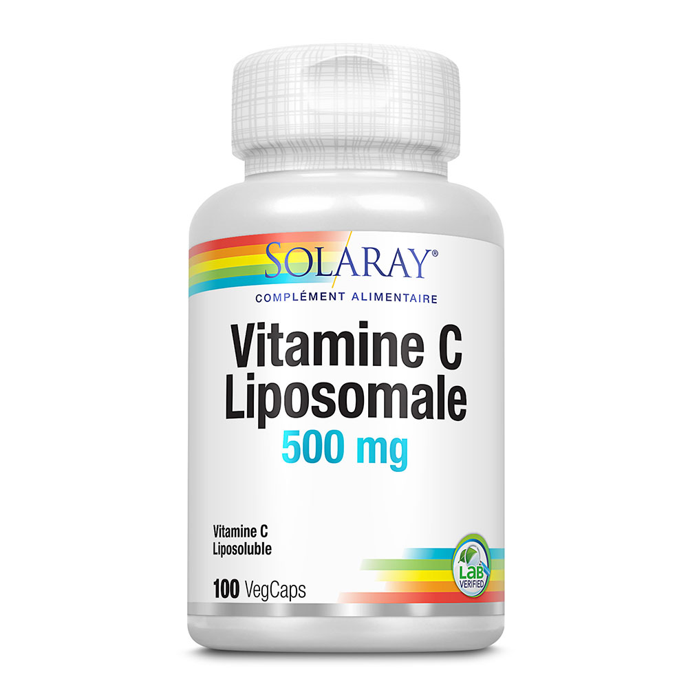 Solaray Vitamine C liposomiali 500 mg 100 capsule vegetali