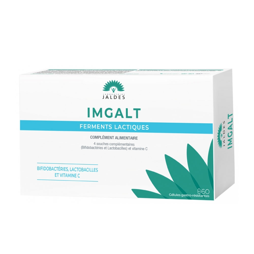 Jaldes Imgalt Fermenti lattici con vitamina C 60 capsule gastroresistenti
