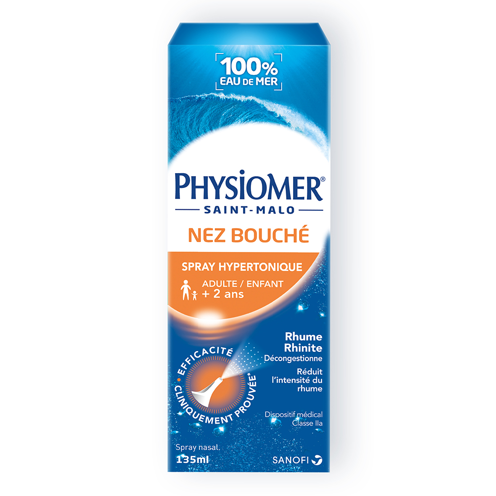 Physiomer Spray nasale ipertonico per adulti e bambini 135 ml