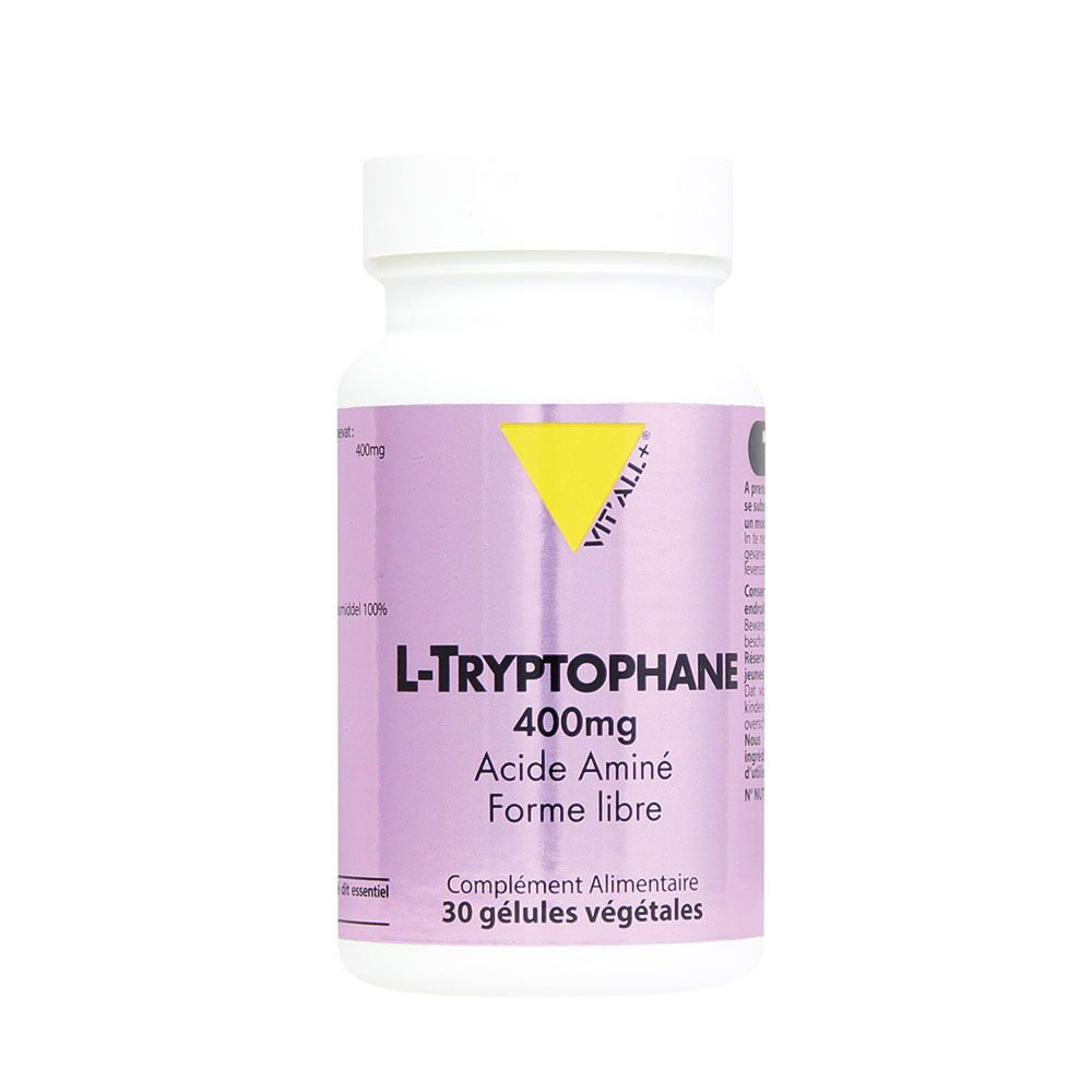 Vit'All+ L-triptofano 400 mg 30 capsule vegetali