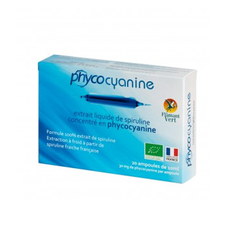 Flamant Vert Estratto liquido di ficocianina di spirulina 20 fiale
