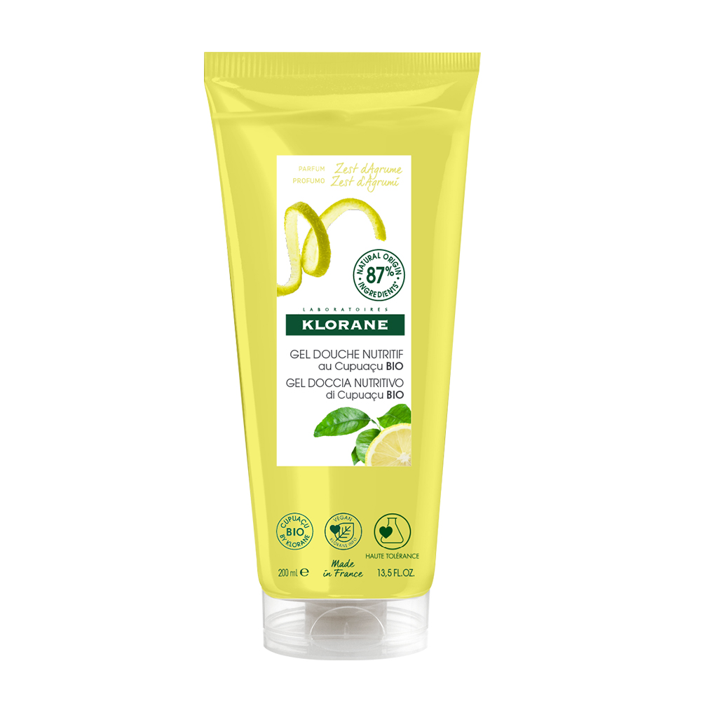 Klorane Zest d'Agrumi Gel Doccia Nutritivo 200ml
