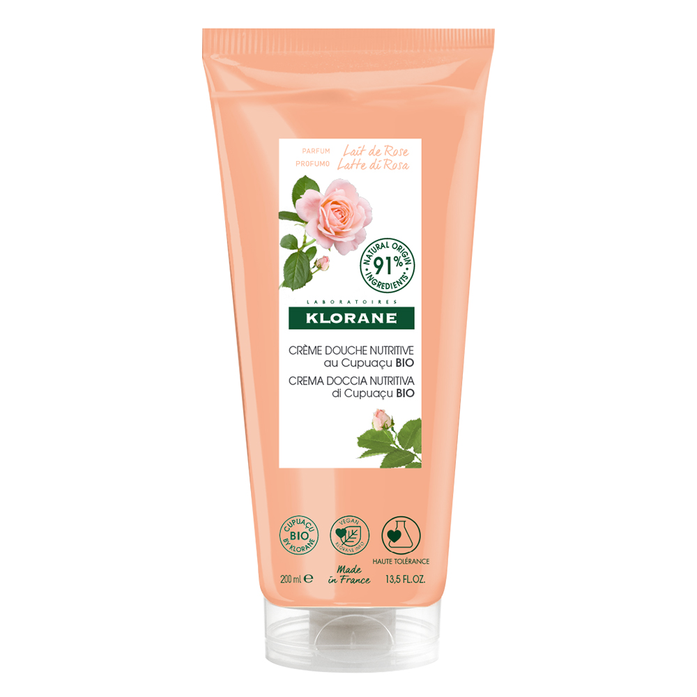 Klorane Latte di Rosa Crema doccia nutritiva 200ml