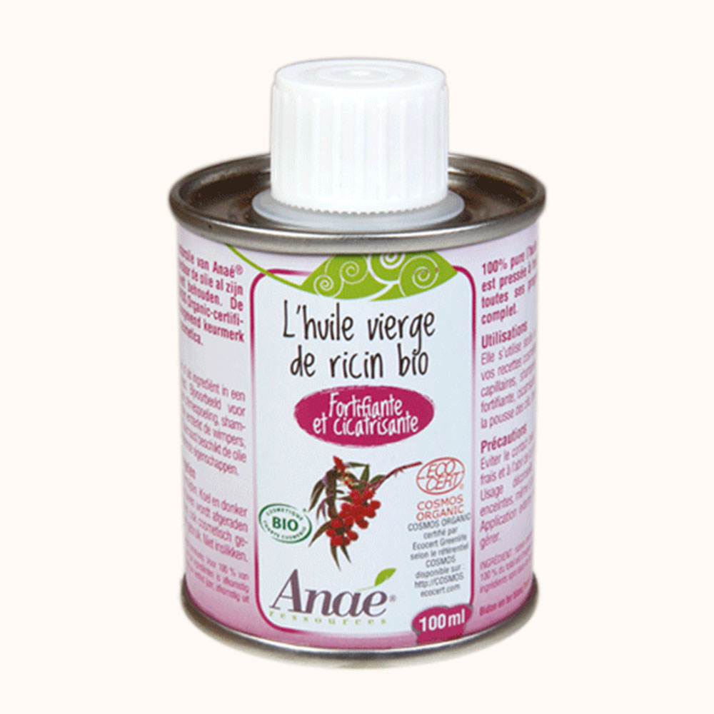 Anae Olio di Ricino vergine biologico 100ml