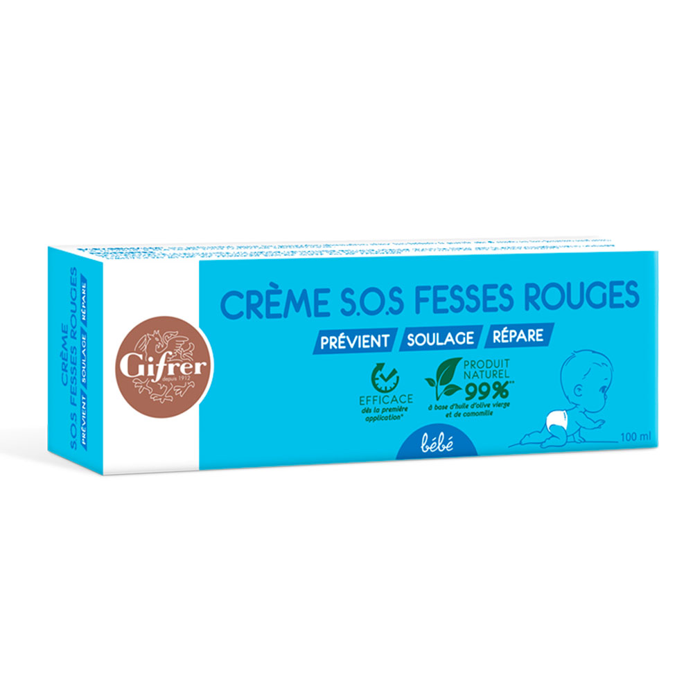 Gifrer SOS Crema rossa per il sedere dei bambini 100ml