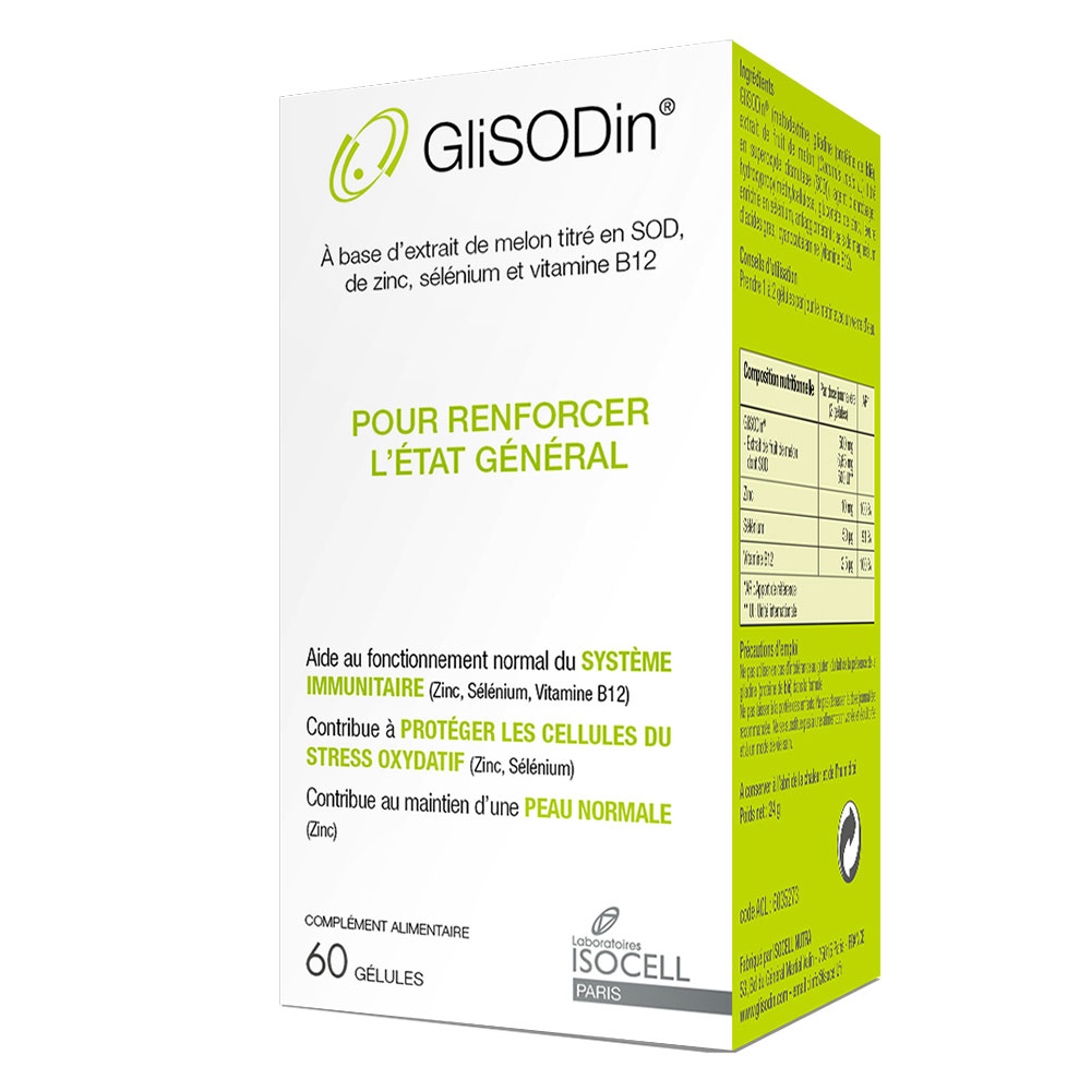 Isocell Glisodin Stato generale 60 capsule