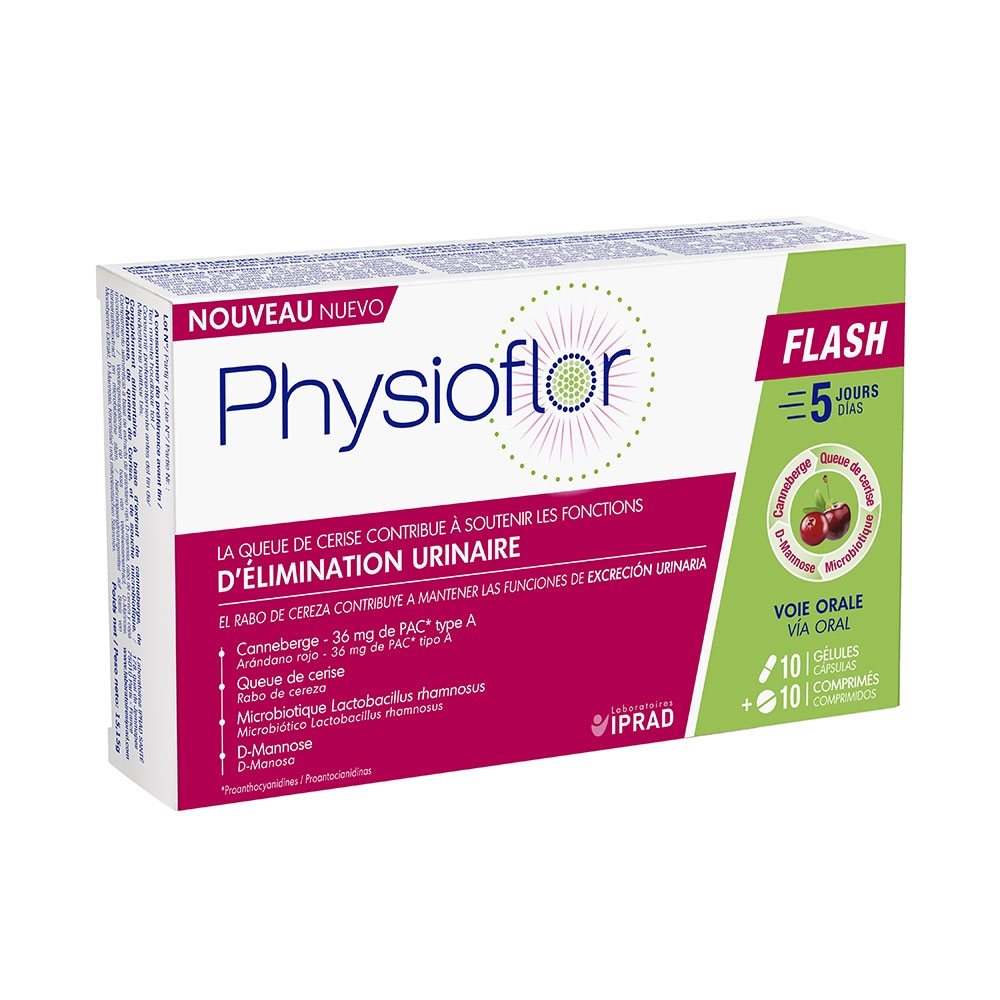 Saforelle Physioflor Flash 10 capsule + 10 compresse