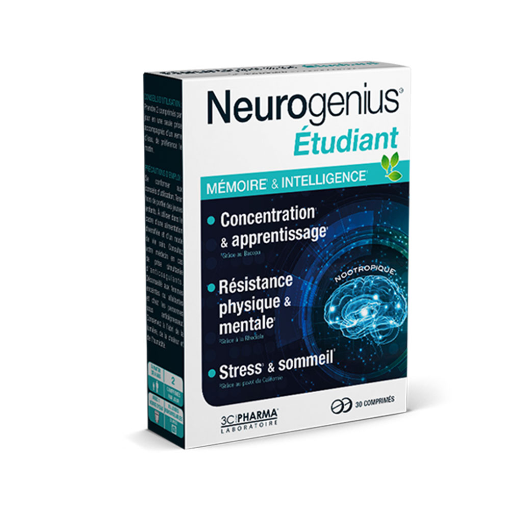 3C Pharma Neurogenius Studente 30 compresse