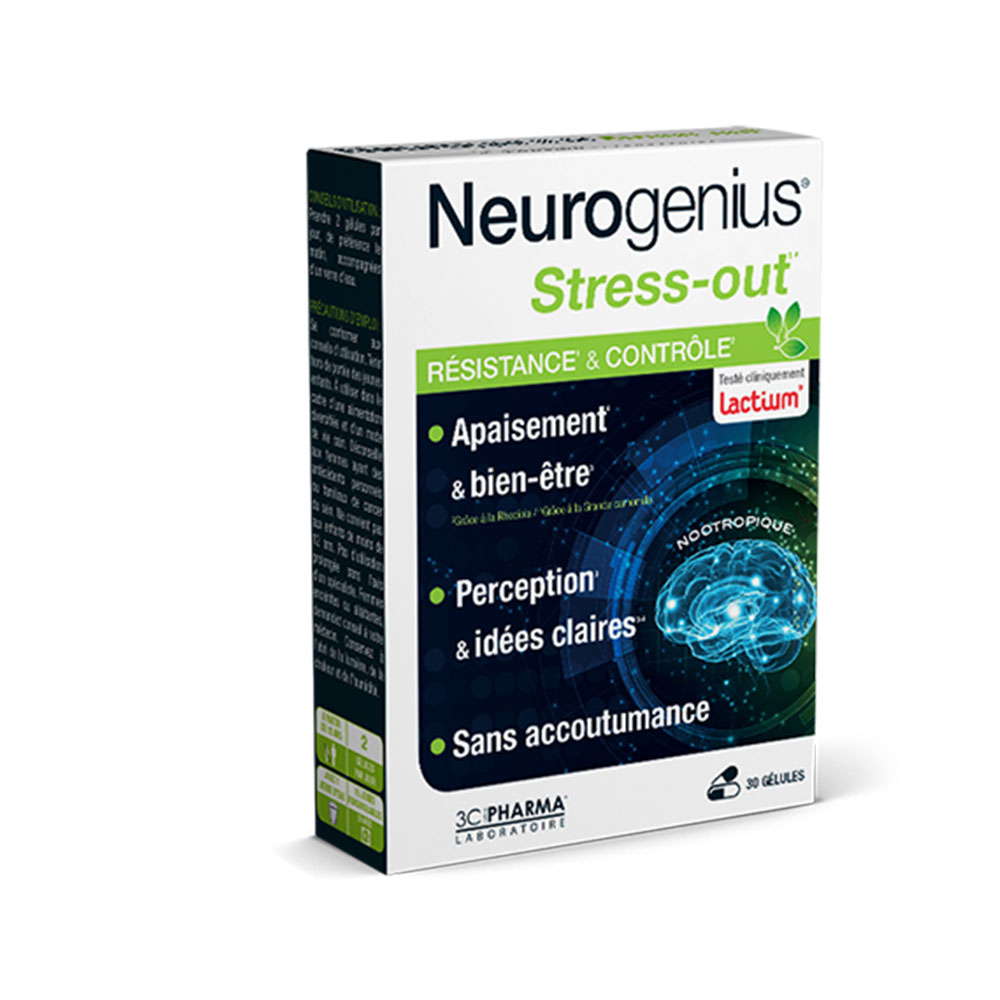 3C Pharma Neurogenius Stress-out 30 capsule