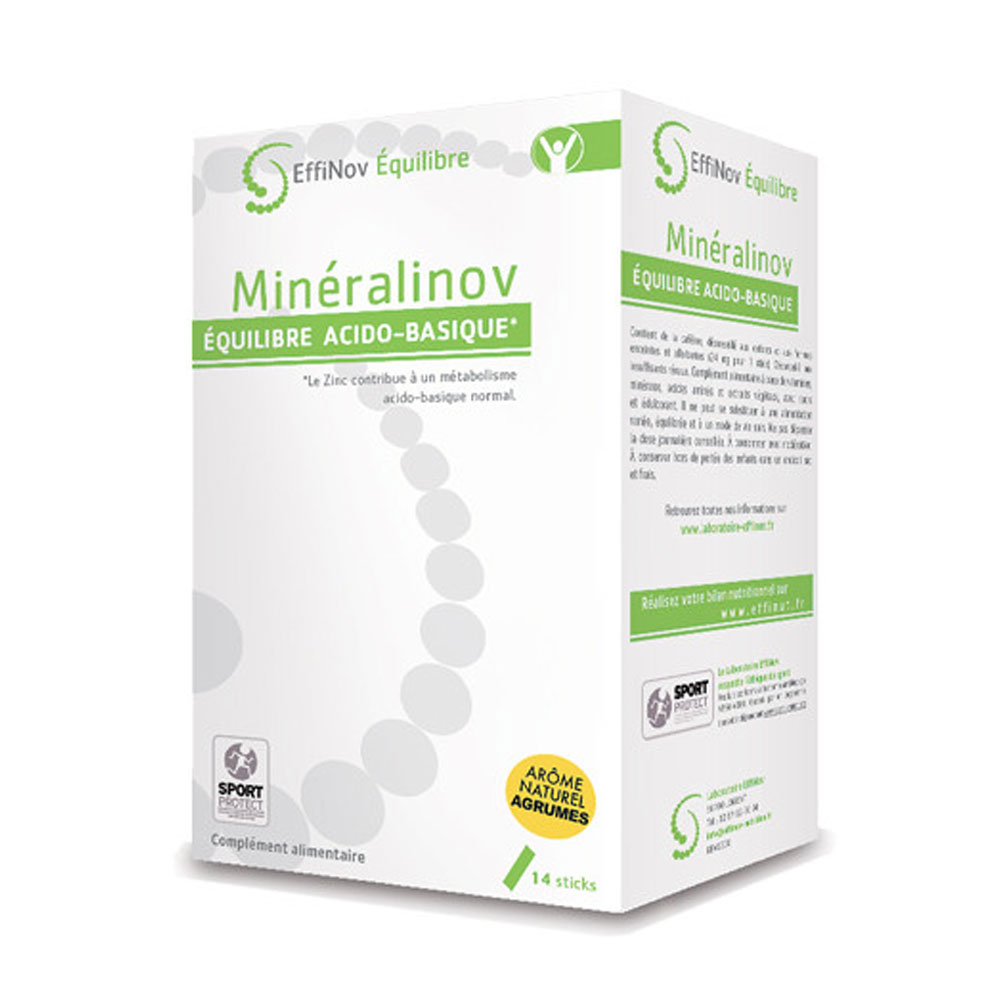 Effinov Nutrition Mineralinov Equilibrio acido-base 14 bastoni