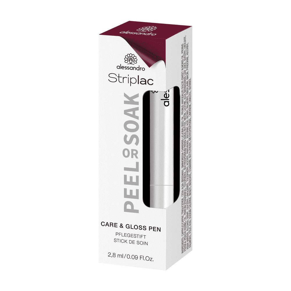 Alessandro Striplac Cura e lucentezza Penna Peel o Soak pennarello 2.8ml
