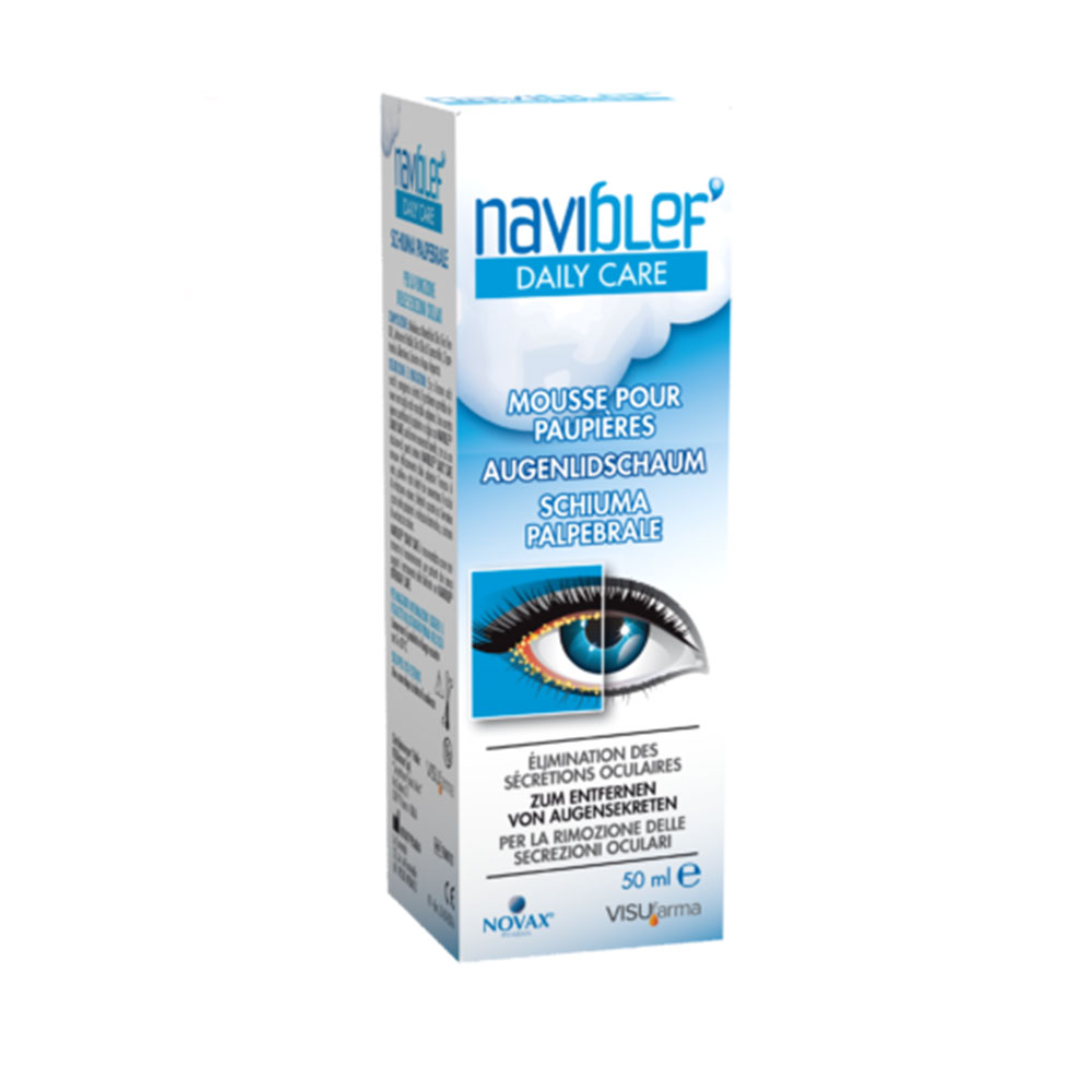 Visufarma Naviblef Mousse palpebrale a cura giornaliera 50ml