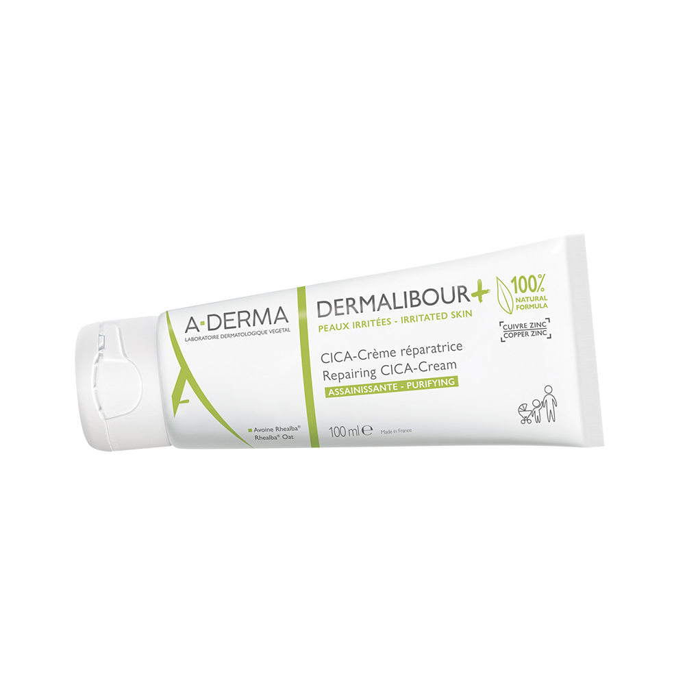 A-Derma Dermalibour+ Crema riparatrice lenitiva Cica per pelli irritate 100 ml