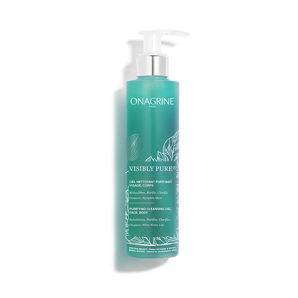 Onagrine Visibly Pure Gel Nettoyant Purifiant Visage & Corps 200ml