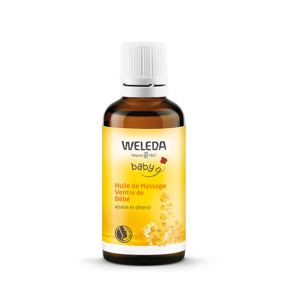 Weleda Olio per Massaggio Pancino del Neonato Pelle delicata 50ml