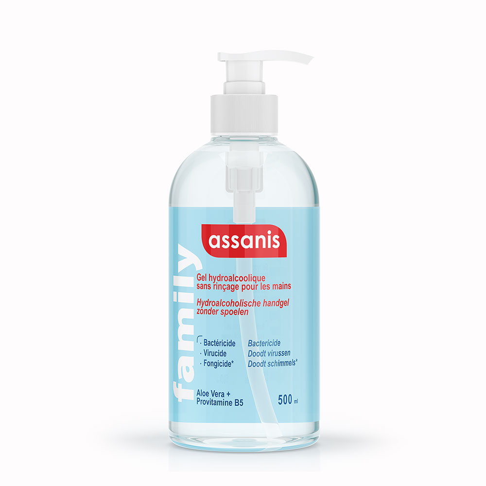 Assanis Family Gel Idroalcolico a Pompa 500ml