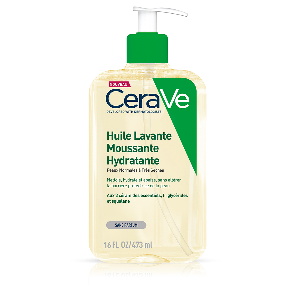 Cerave Detergente Corpo Olio schiumogeno idratante per pelli da normali a molto secche 473ml
