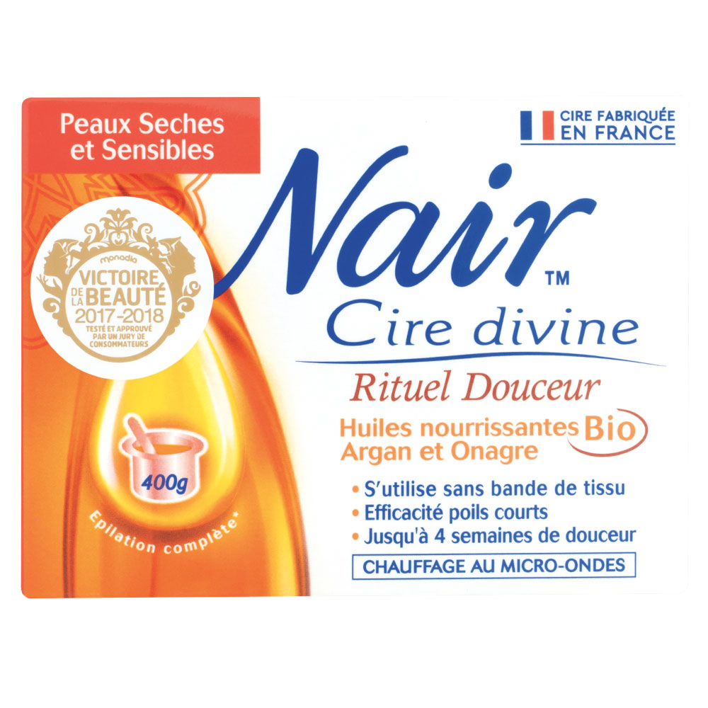 Nair Cera divina di Delicatezza Depilazione completa 400g