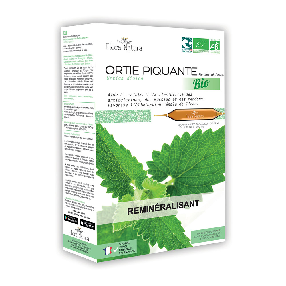 Flora Natura Ortica biologica Remineralizzante 20 fiale