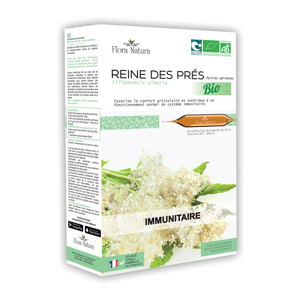 Flora Natura Reines biologico Immunità 20 fiale