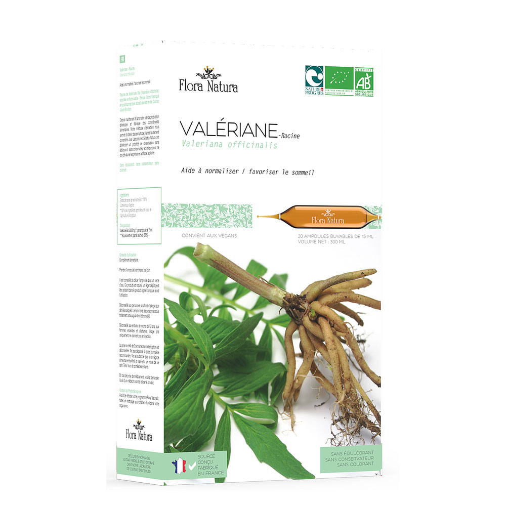 Flora Natura Valeriana biologica Sonno 20 fiale