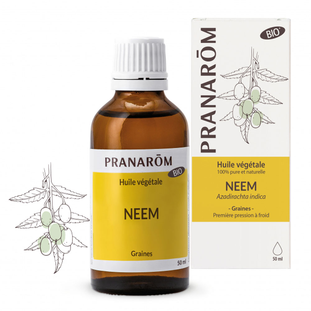 Pranarôm Oli Vegetali Olio di neem Bio 50ml