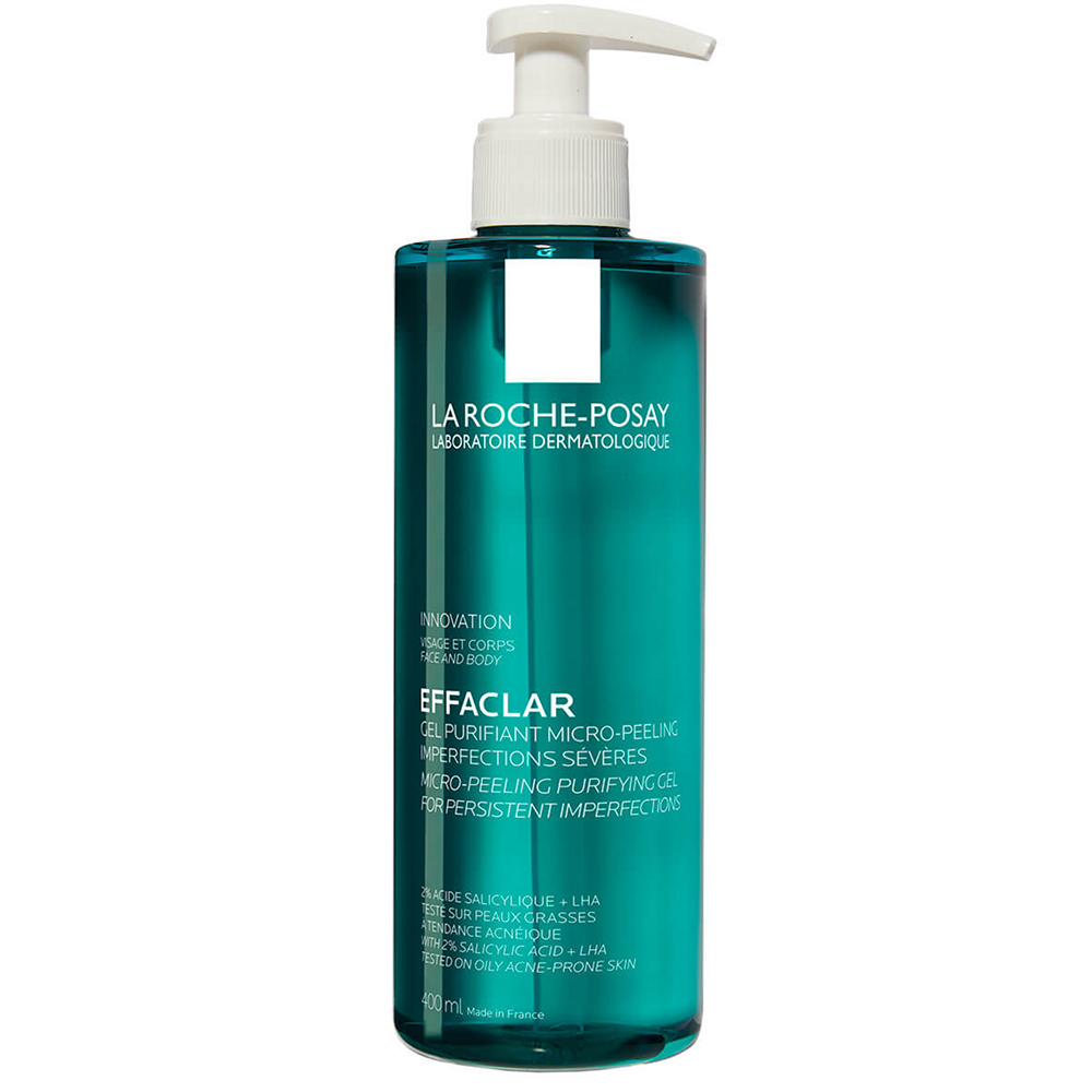 La Roche-Posay Effaclar gel detergente schiumogeno anti-imperfezioni all'acido salicilico 400 ml