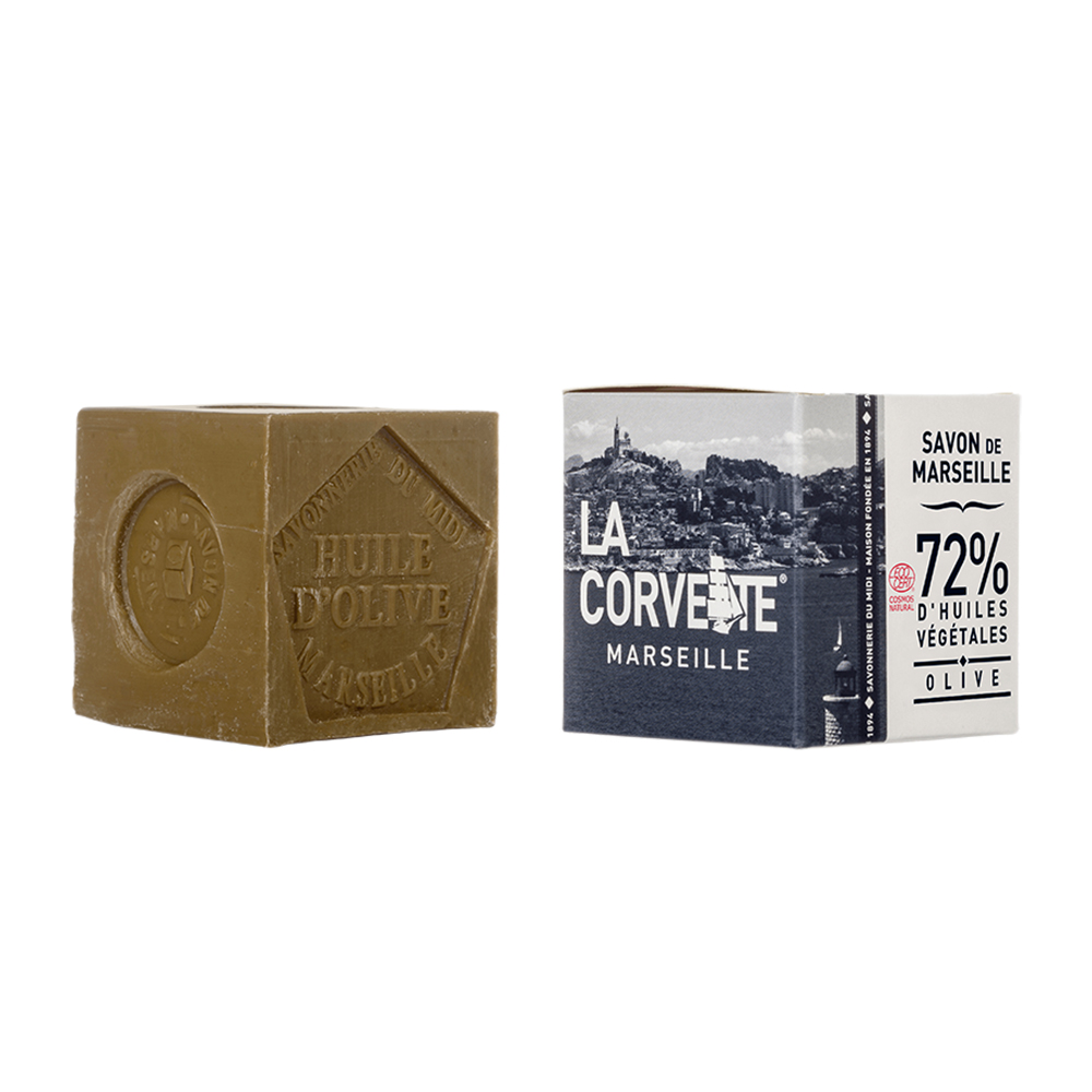 La Corvette Cubo di sapone Oliva Marseillais 300g