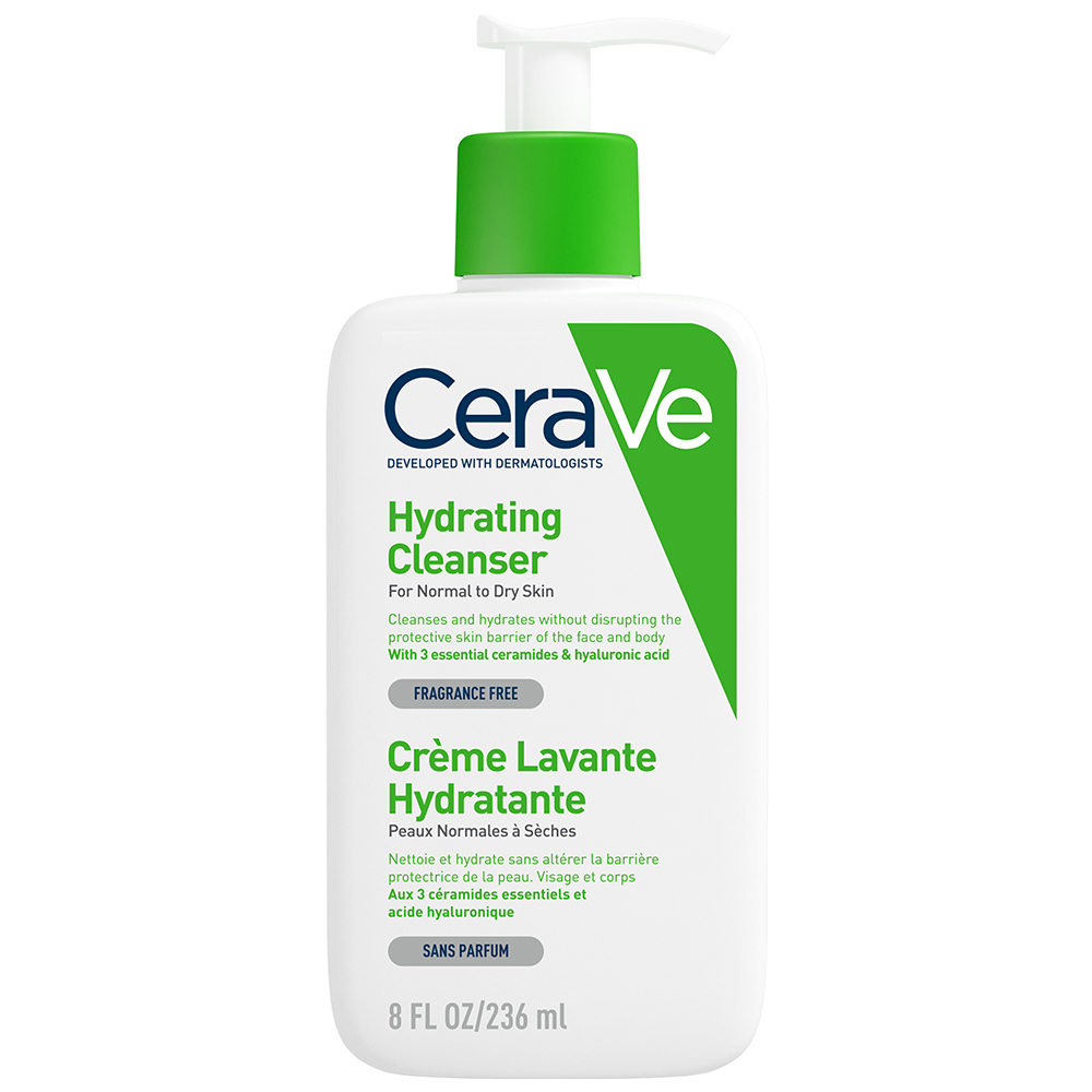 Cerave Detergente Corpo Crema lavante idratante viso e corpo per pelli da normali a secche 236ml