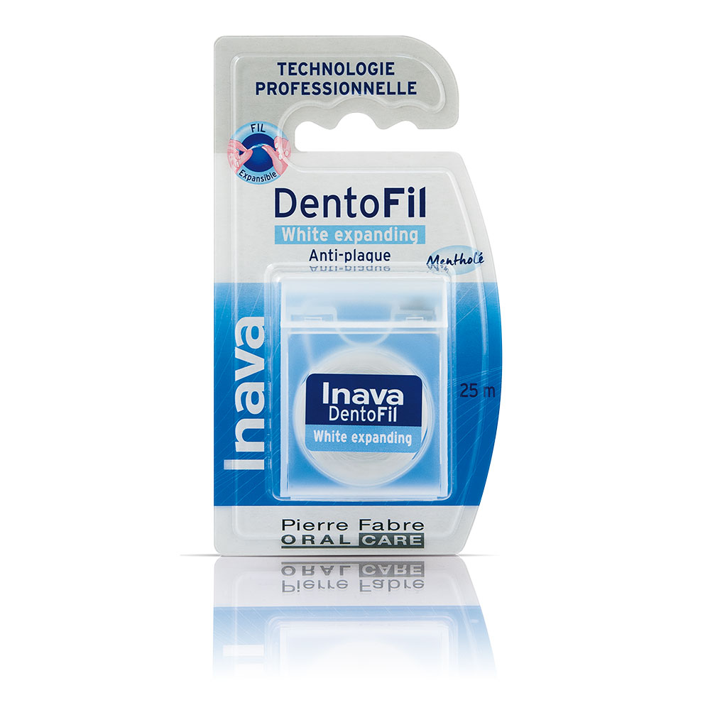 Inava Dentofil Fil Dentaire White Espansione Antiplacca Menthe 25m