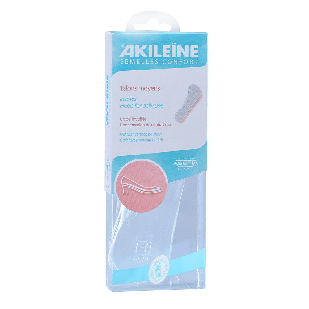 Asepta Akileine Solette conforgel da donna Tacchi medi x 2