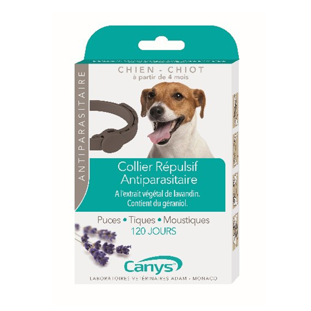Canys Collare antiparassitario insettifugo per cani e cuccioli 60 cm