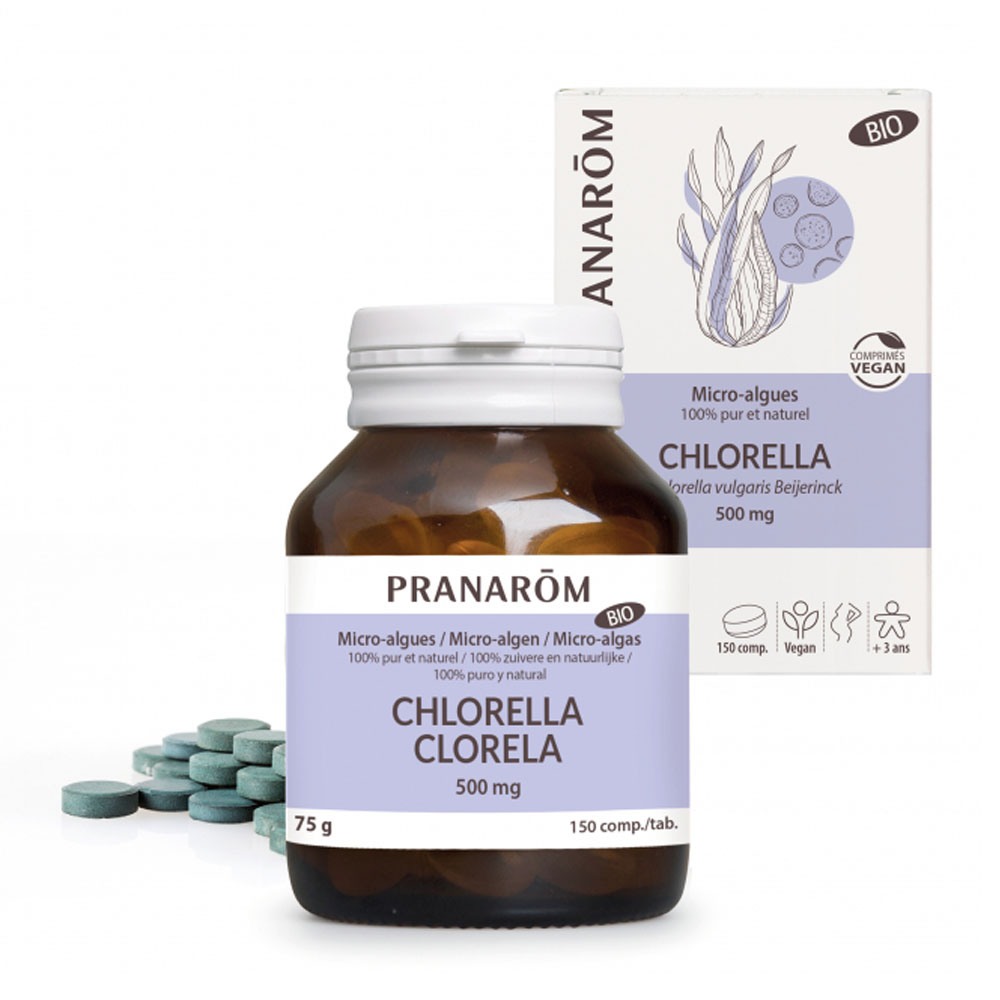 Pranarôm Microalghe CLORELLA BIOLOGICA 150 compresse