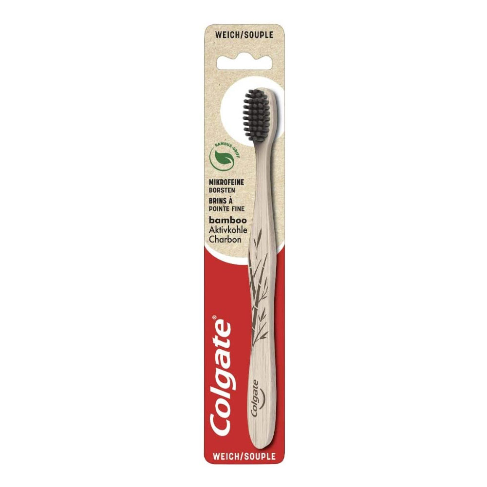 Colgate Smile For Good SPAZZOLINO DA DENTI IN BAMBÙ Flessibile 1Unità? 0