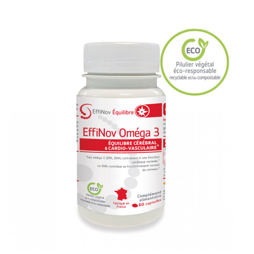 Effinov Nutrition Omega3 Equilibrio cerebrale e cardiovascolare 60 capsule