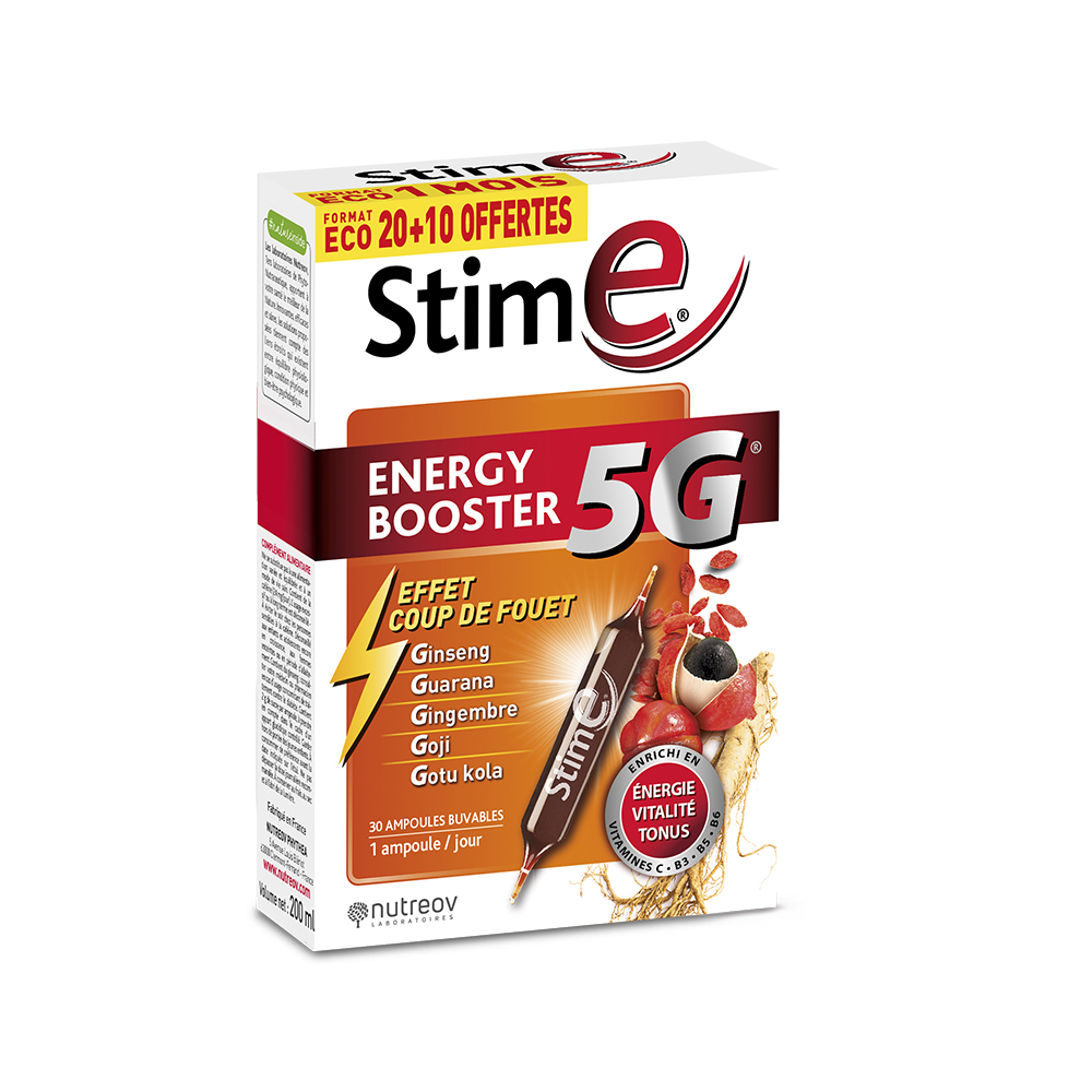 Nutreov Stim e Boost 5G 20 fiale + 10 in omaggio 300 ml