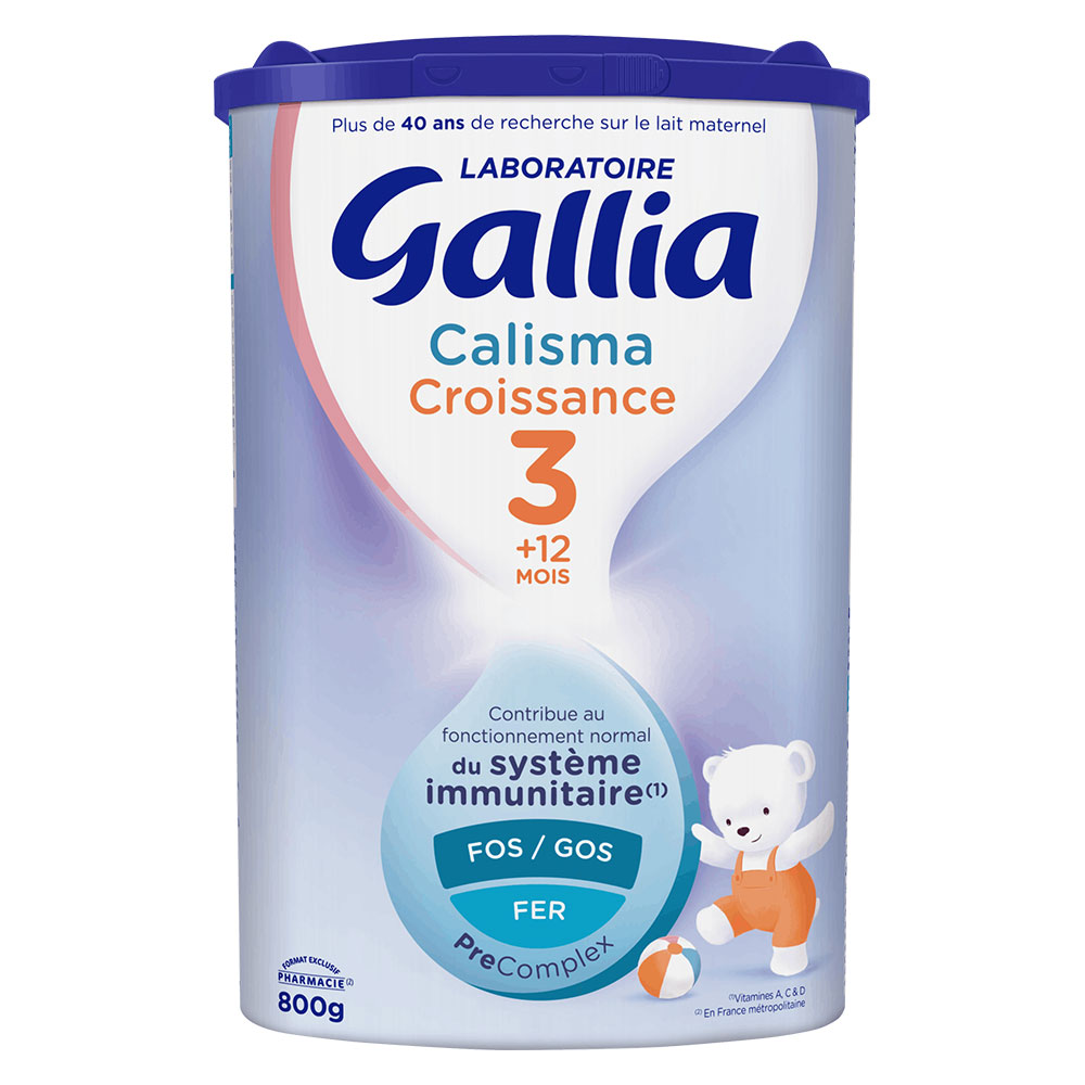 Gallia Calisma Latte in polvere per la crescita a partire da 12 mesi 800 g