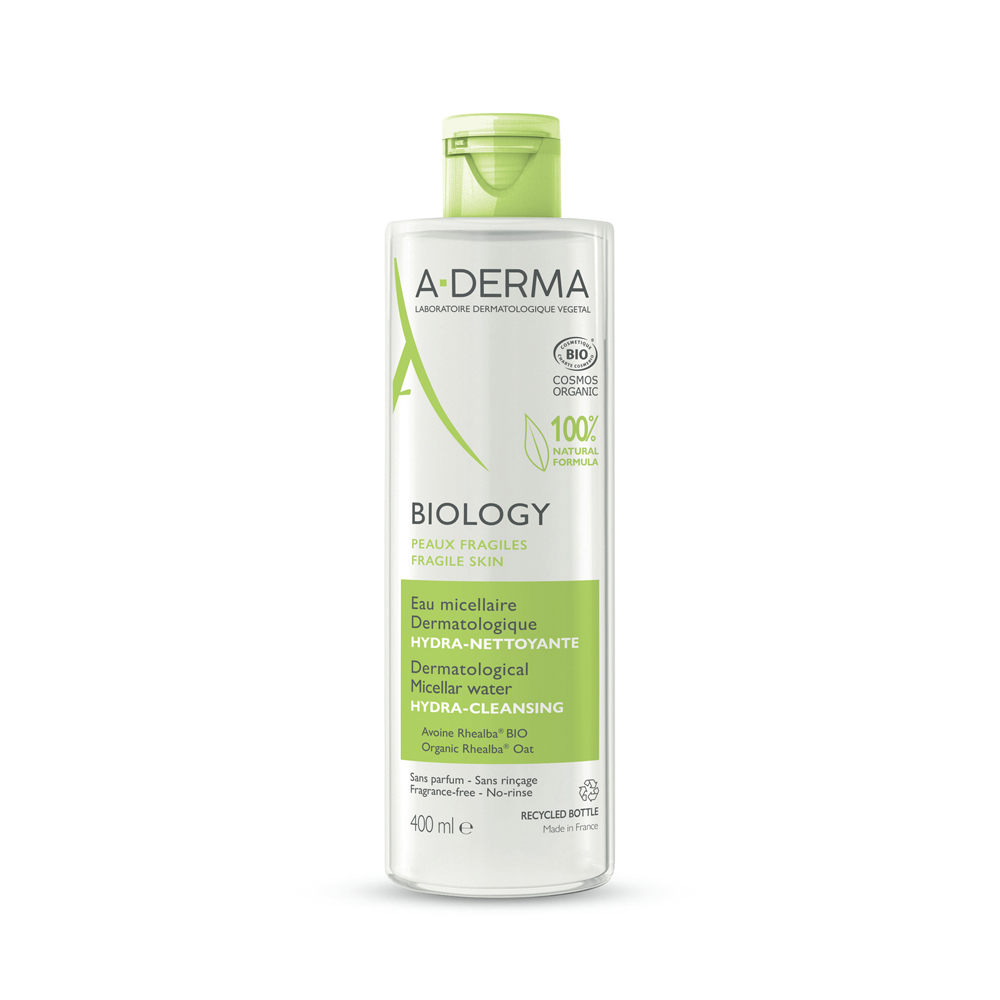 A-Derma Biology Acqua micellare dermatologica biologica hydra detergente bio 400 ml