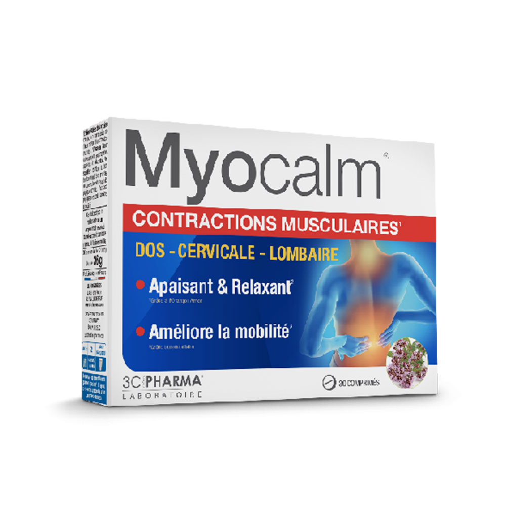 3C Pharma Myocalm Myocalm Contrazioni Muscolari 30 Compresse